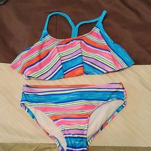 Girls 2 piece bathing suit